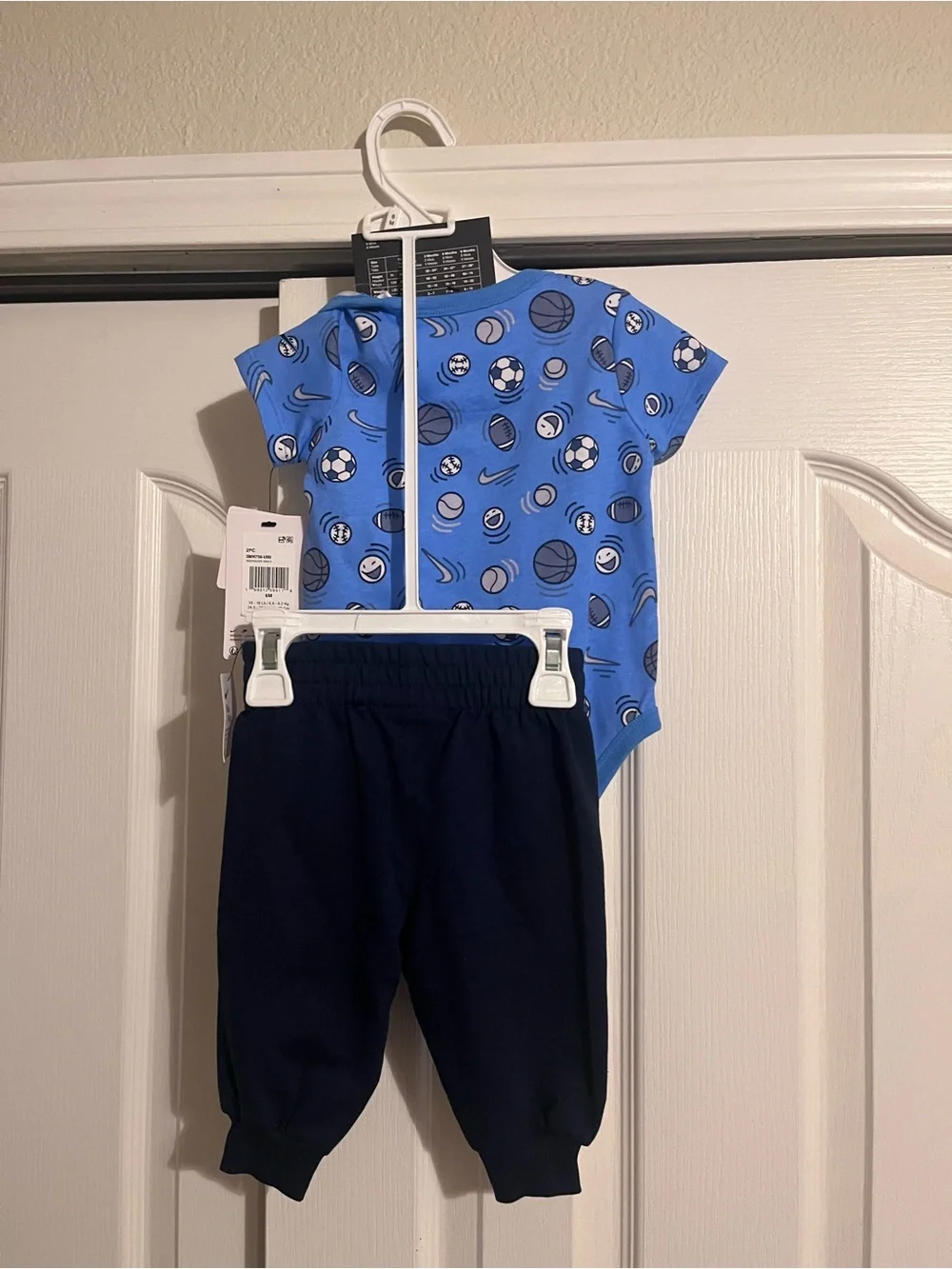 Bundle of 2 NWT 6 month boy Nike outfits